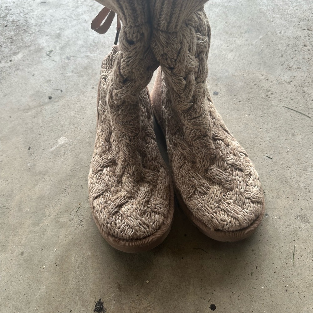Cozy Knit Boots